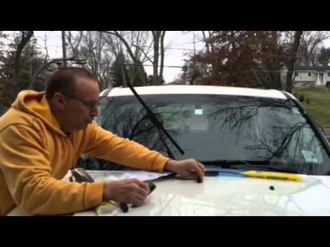 Changing wiper blades