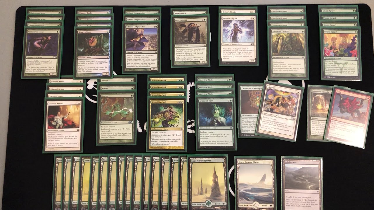 Green/White Auras - Deck Tech (Pauper)