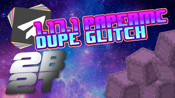Minecraft 1.17.1 Multiplayer Dupe Glitch PaperMc & 2b2t! (Working)