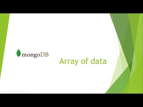 MongoDB Array of Data