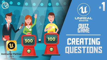Unreal Engine 5 Tutorial -  Multiplayer Quiz Game Part 1: Creating Questions