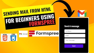 Submit a contact form without a Server Using Formspree  Tutorial