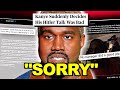 Kanye West Is NOT Actually Sorry?