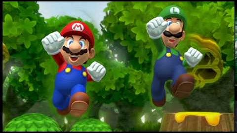 Mario and luigi parallax project