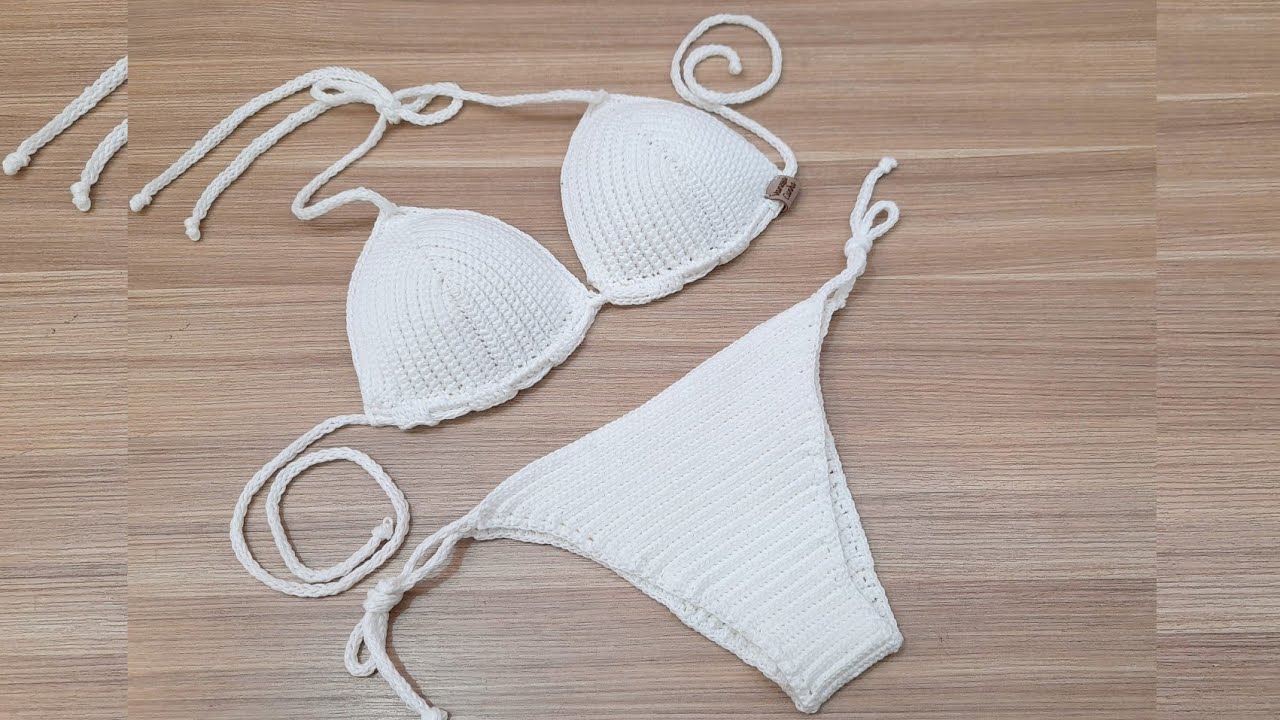 Biquíni de Crochê (Ana Parte de Baixo) 