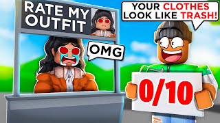ROBLOX RATE MY AVATAR... - YouTube