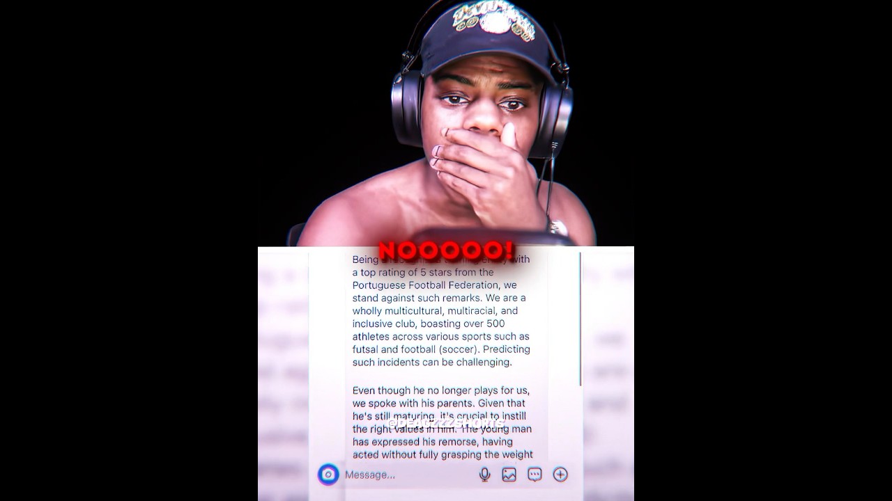 iShowSpeed Almost Ruined A Fan's Career 😭😭 #ishowspeed #fan #edit
