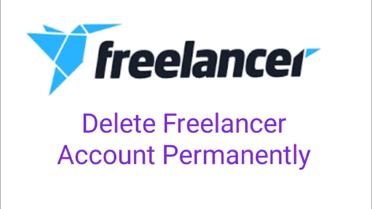 How to delete freelancer account permanently