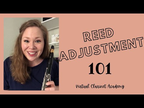 Reed Adjustment 101