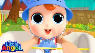 let s go play animal learning videos little angel kids songs