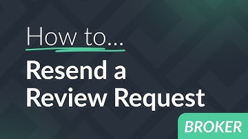 How to Resend a Review Request in Broker Dashboard from RealSatisfied