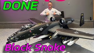 The A10's Reign Comes To An End! Witness The Epic Skymaster Black Snake Rc Jet!