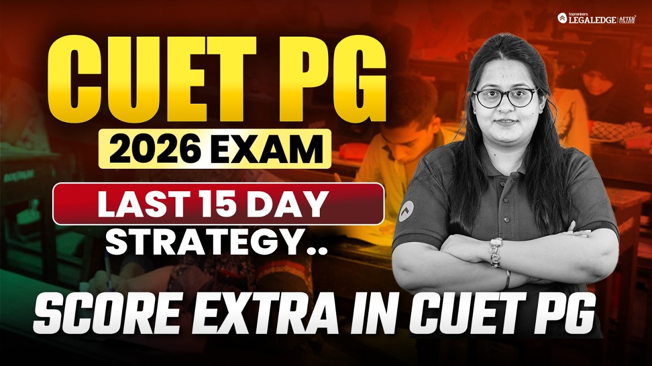 CUET PG 2026: Only 15 Days Left 😨🔥 Follow This Strategy That Can Still ...