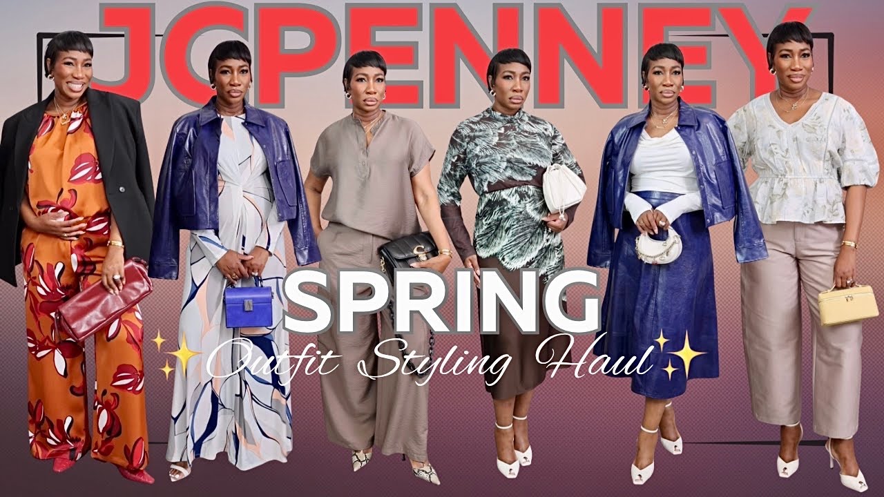 Spring Worthy JCPenney Try-On Haul | Affordable Spring Fashion | Kerry Spence