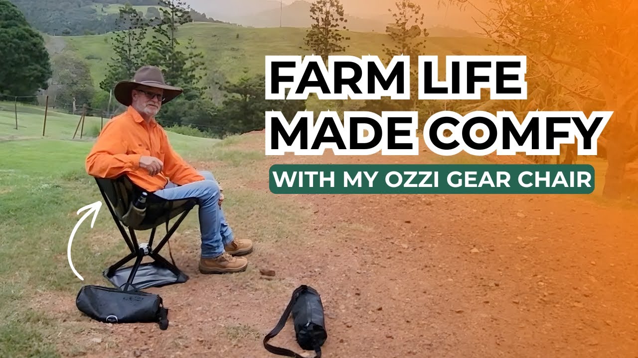 The Chair This Farmer Trusts for Farm Life | Ozzi Gear Chair Review