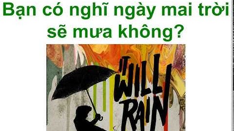 1000 Cụm từ Tiếng Anh thông dụng   Tập 6  Thời tiết