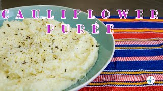 Creamy cauliflower purée, the perfect side dish.