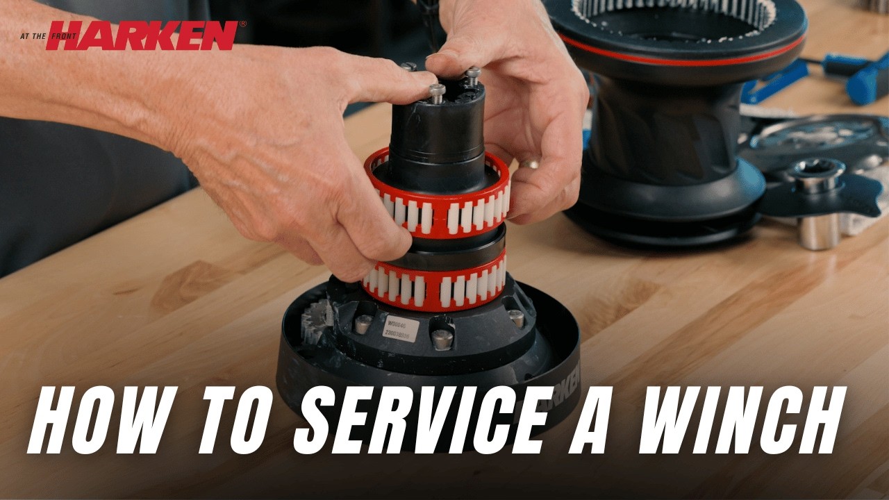 How to Service & Reassemble a Radial Winch || Harken Tech Team Asked & Answered