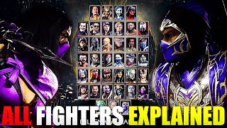 MK11  All Characters Explained in About 1 Minute (Good/Bad Online) for Beginners  Breakdown/Guide