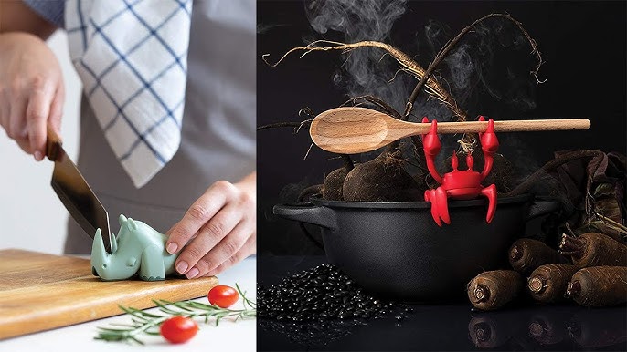 Showcasing OTOTO The Red Crab Pot Spoon Holder 