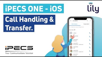 iPECS ONE iOS - Call Handling & Transfer