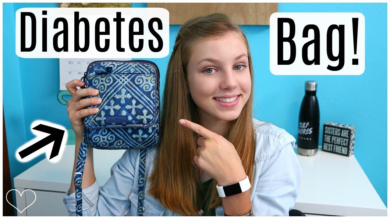 WHAT'S IN MY DIABETES BAG!! What To Carry When You Have Diabetes