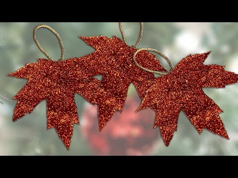 Décoration de Noël pour la maison 1,7 m Feuilles d'érable d