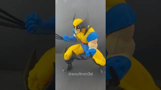 We 3D Printed Wolverine #3dprinting #marvel #fyp #3d #figure #satisfying #fypシ゚viral