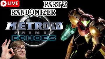 🔴 Metroid Prime 2 Randomizer! Part 2! Played on a real Gamecube!