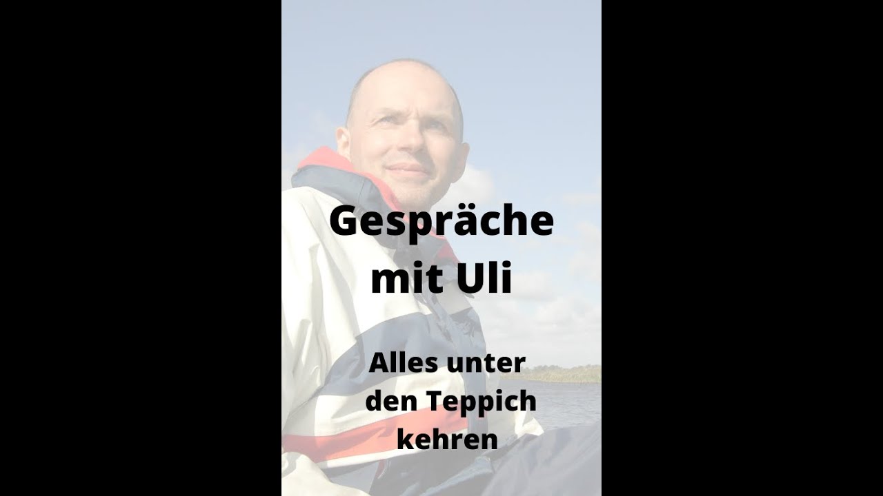 Alles Unter Den Teppich Kehren Youtube