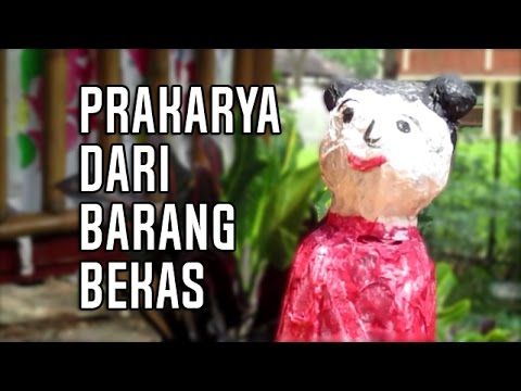 Tutorial Membuat Prakarya Dari Barang Bekas  TVLOG YouTube