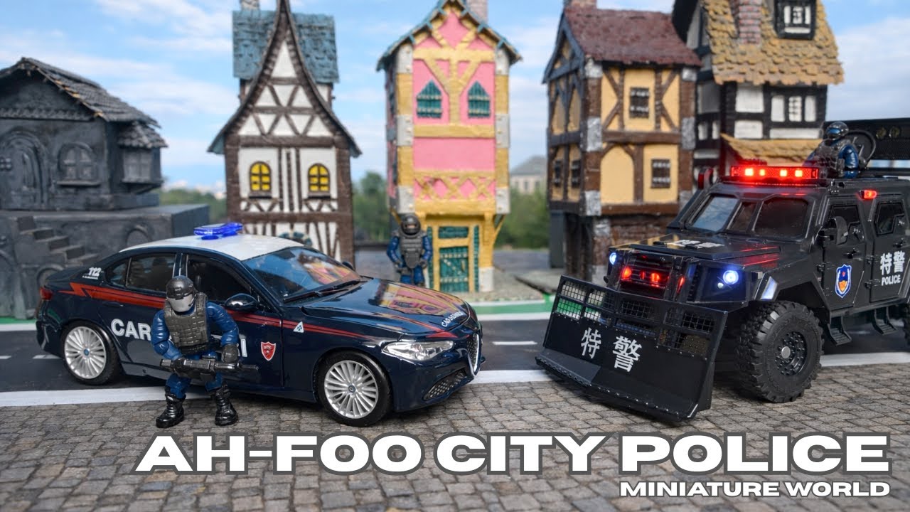 9 самых крутых игрушечных полицейских машин в городе А-Фу