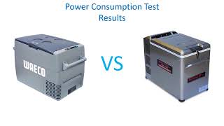 Waeco vs Engel 4wd fridge WINTER power consumption comparison