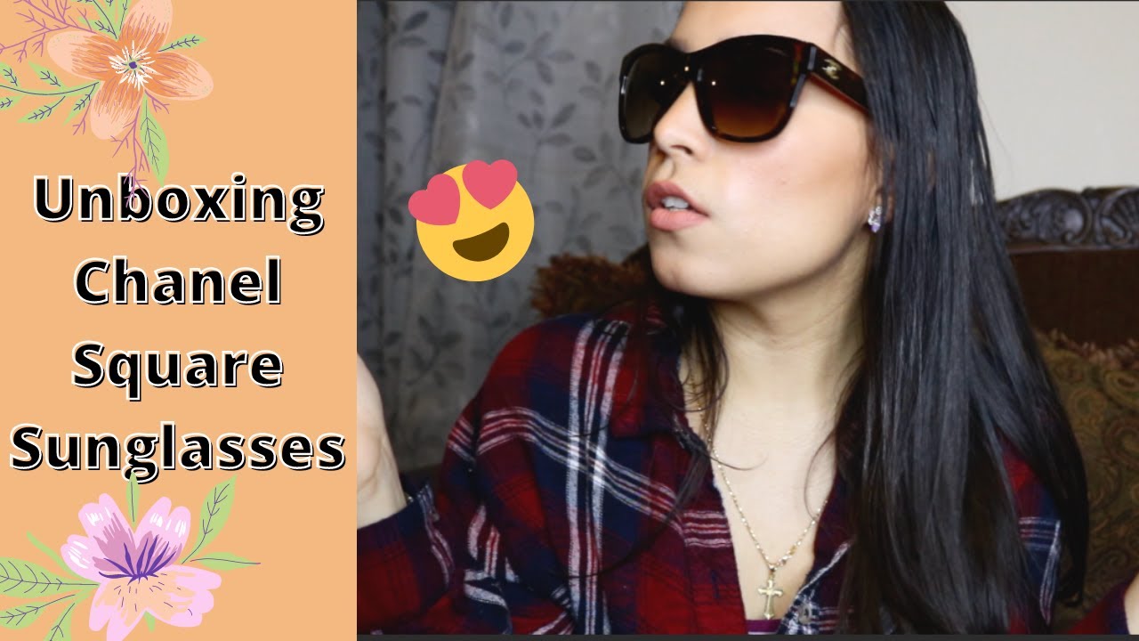 Chanel Sunglasses unboxing & try on 