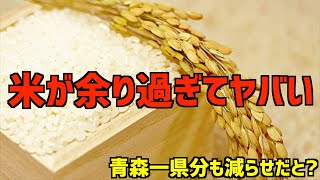 【青森県一県分に匹敵】4年産は21万㌧ものコメを減らさないと需給バランスが保てないだと!?