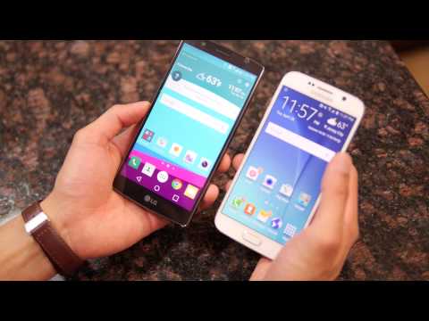 LG G4 vs Samsung Galaxy S6: first look