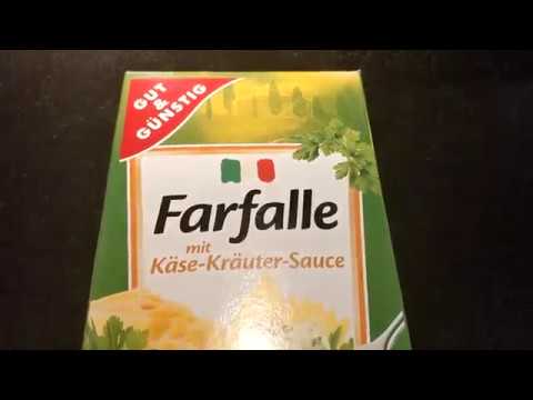 Farfalle mit Käse-Krauter-Sauce - Gut & Günstig - 265g (4311596413799)