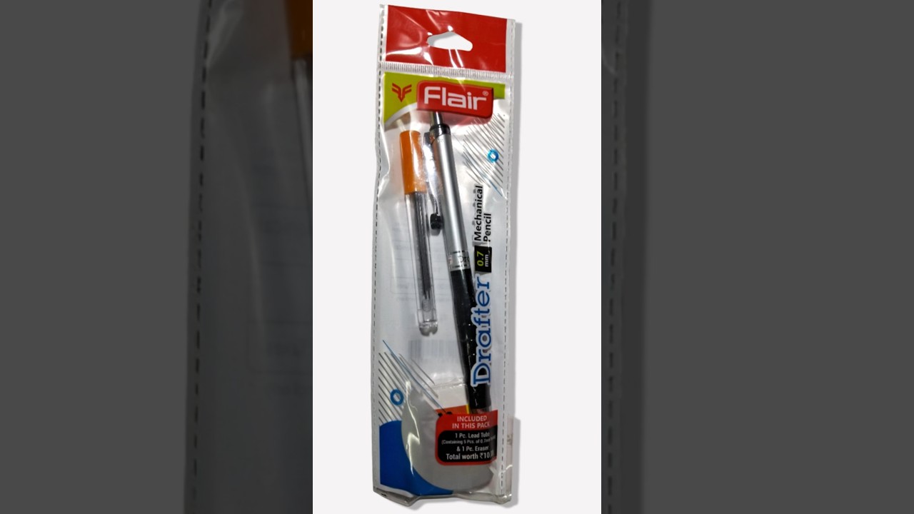 Flair Drafter Pencil ( फ्लेयर ड्राफ्टर पेंसिल  )      #shorts #unboxing  #hibaneesh