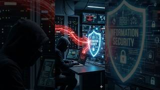 Information security explained in 60 sec #education #cybersecurity #cyberawareness #aihacking #hack