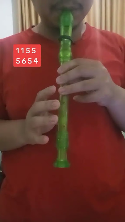 FAJA SKALI - ANGGA DERMAWAN | TUTORIAL RECORDER TIKTOK VIRAL