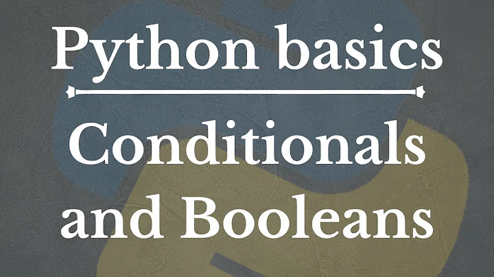 Python Tutorial for Beginners 6: Conditionals and Booleans - If, Else, and Elif Statements| @MLMinds