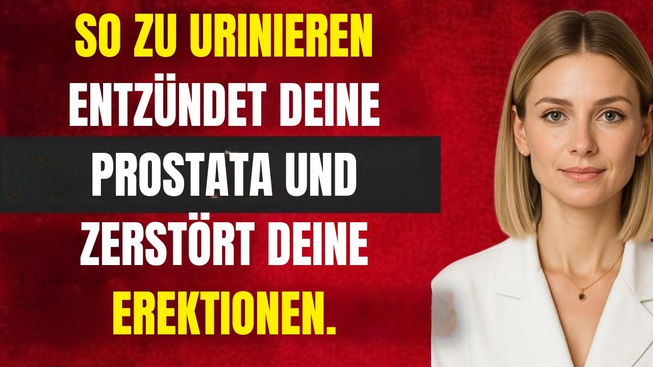 Urologe erklärt: Auf diese Weise zu urinieren schadet Ihrer Prostata.