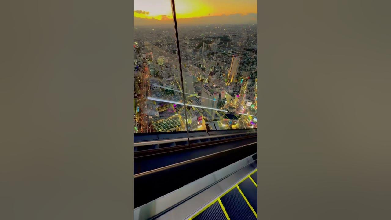Tokyo’s most famous escalator. Shibuya Sky 😍 shibuya shibuyasky