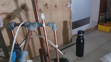 Vaillant Gas boiler and cylinder installation on loft Fixcrews Heating and Plumbing