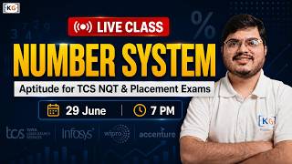 Number System for TCS NQT 2027 | Numerical Ability & Placement Aptitude