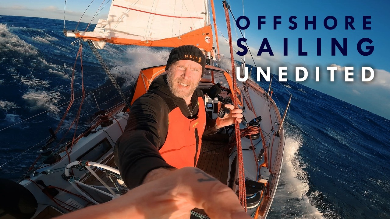 ⁣Sailing OFFSHORE for 30 minutes UNEDITED one-shot!