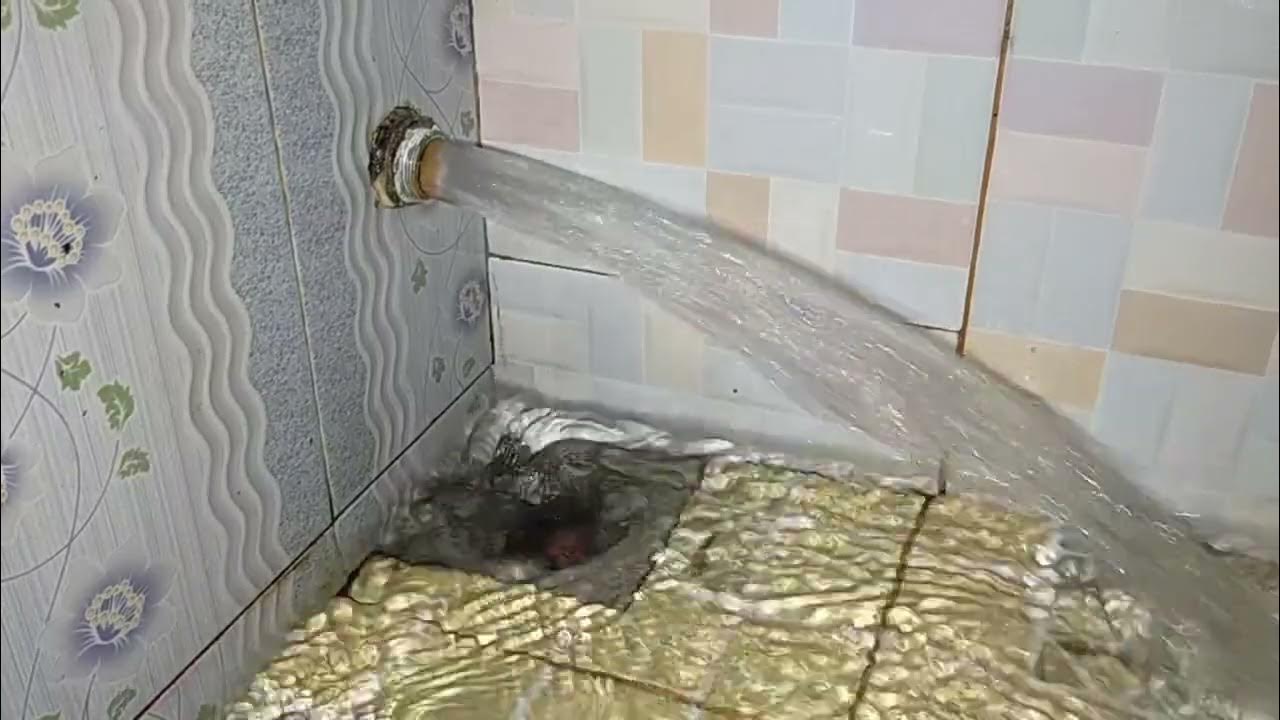 the best sound of the gurgling of the bathtub drain YouTube