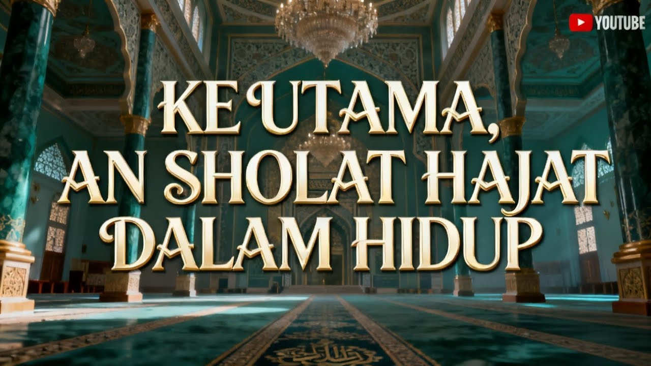 KE, UTAMA, AN SHOLAT HAJAT DALAM HIDUP,. 🎉