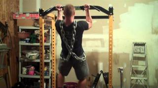 Weighted Pull-up Drop Set