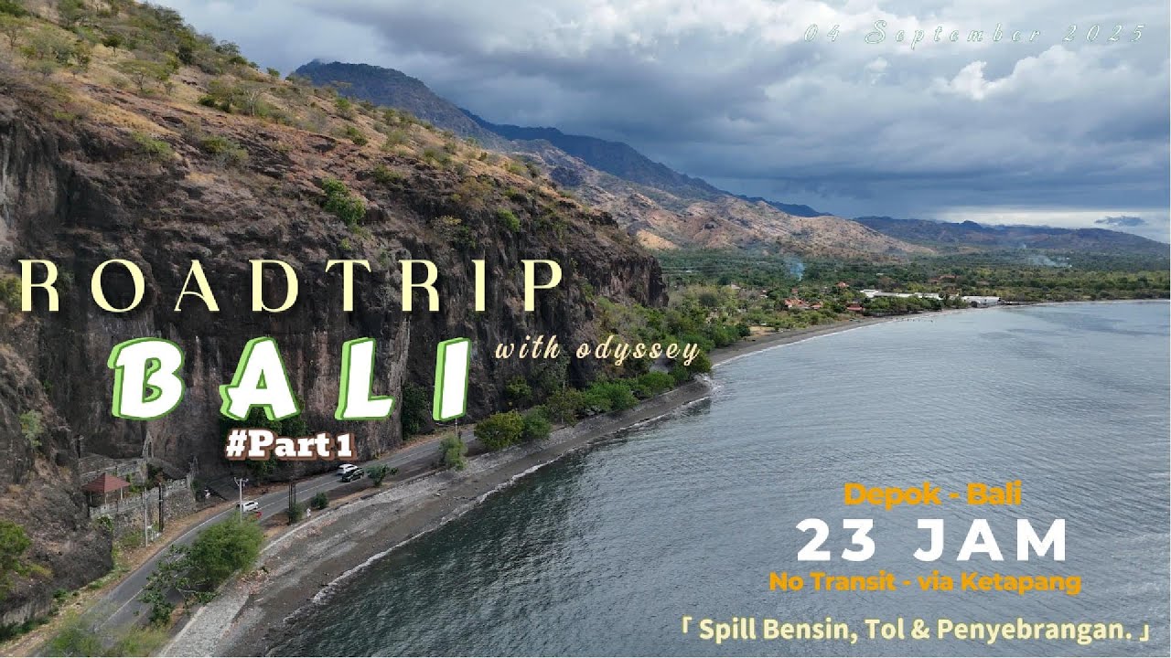 Roadtrip Bali - Part1 | Depok - Bali | [ Spill Biaya Bensin, Tol & Penyebrangan ]